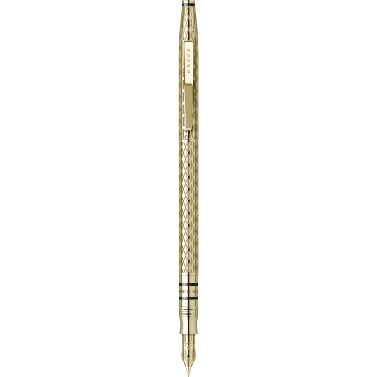 Stilou Cross Spire penita aur masiv 18k