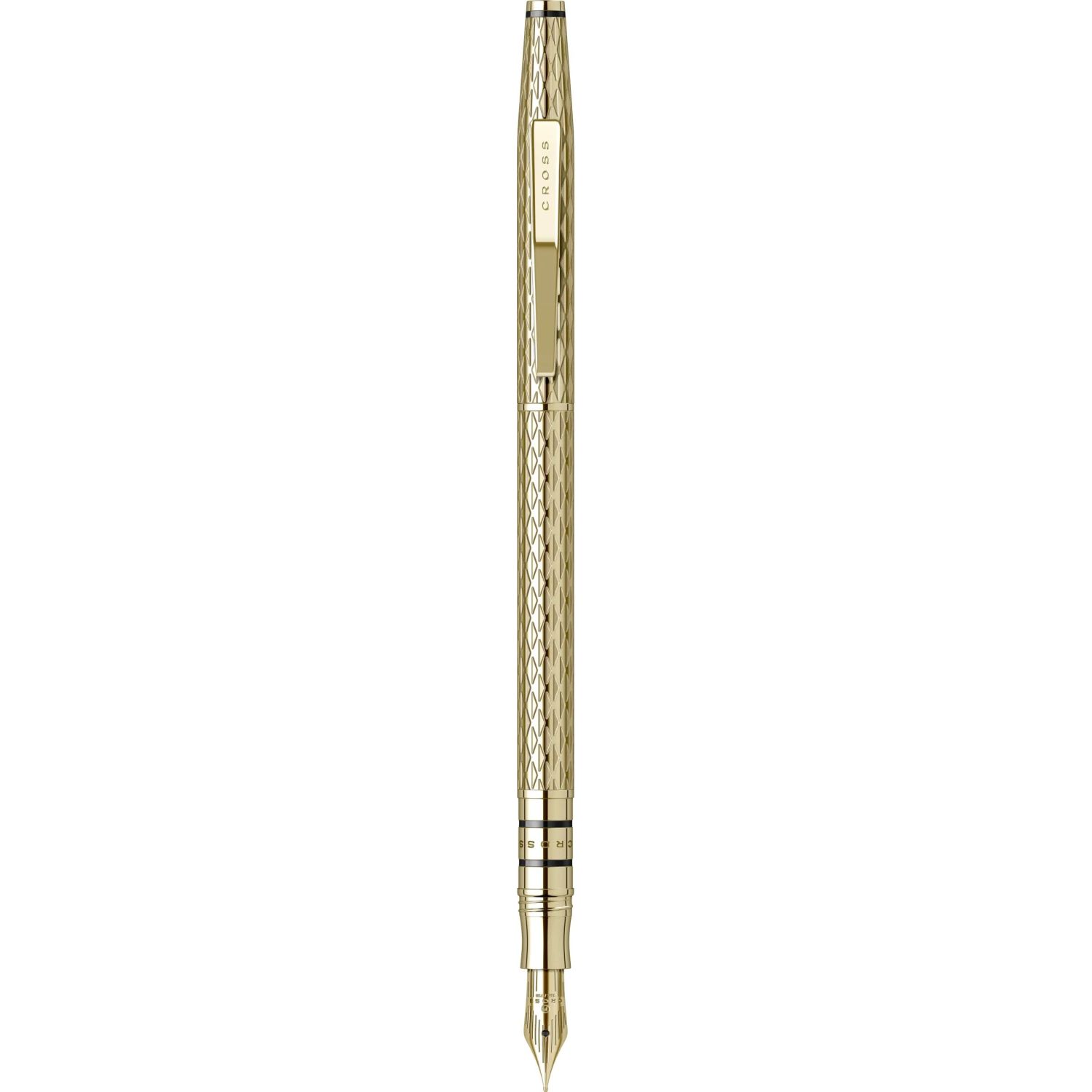 Stilou Cross Spire penita aur masiv 18k