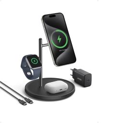 Suport de încărcare wireless 3 în 1 Anker MagGo