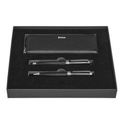 Set Pix si Stilou cu etui Hugo Boss Black Editie Limitata