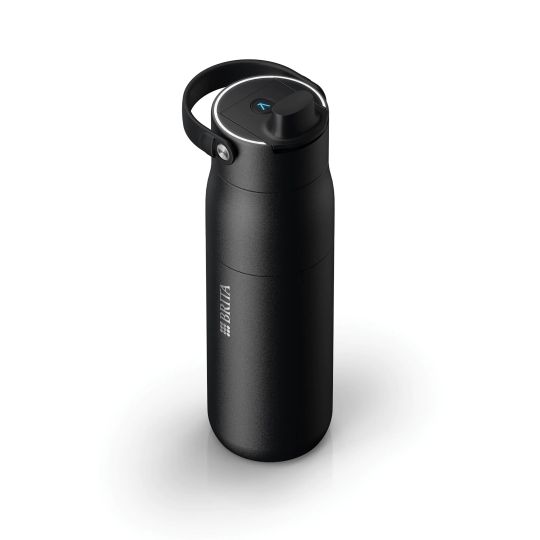 Sticlă cu sistem de purificare BRITA LARQ IQ Track 680 ml black