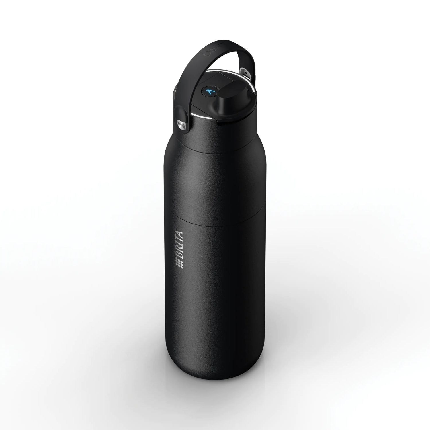 Sticlă cu sistem de purificare BRITA LARQ IQ Track 680 ml black