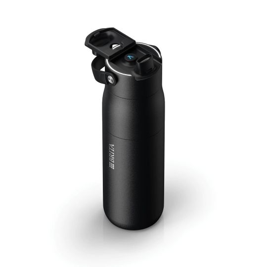 Sticlă cu sistem de purificare BRITA LARQ IQ Track 680 ml black