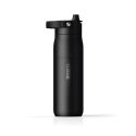 Sticlă cu sistem de purificare BRITA LARQ IQ Track 680 ml black