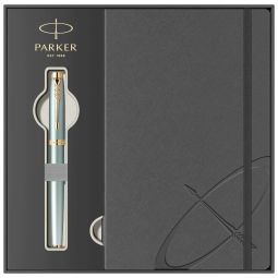 Set stilou Parker IM Royal Writing Rituals Turquoise cu notes