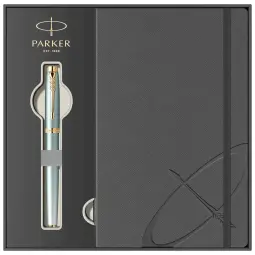 Set stilou Parker IM Royal Writing Rituals Turquoise cu notes