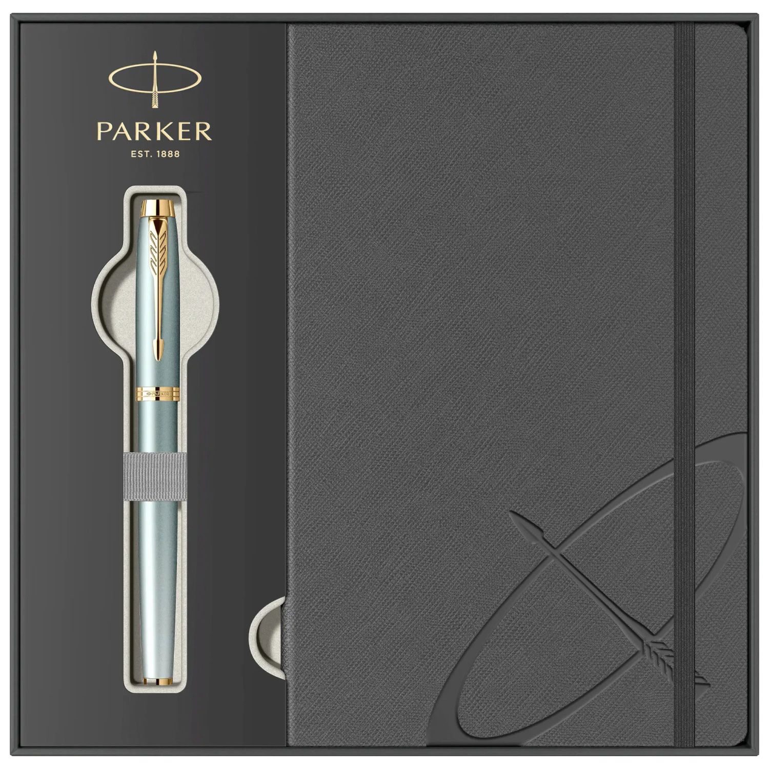 Set stilou Parker IM Royal Writing Rituals Turquoise cu notes