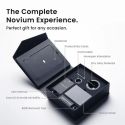 Set birou Hoverpen Interstellar Space Black placat cu Aur 18K