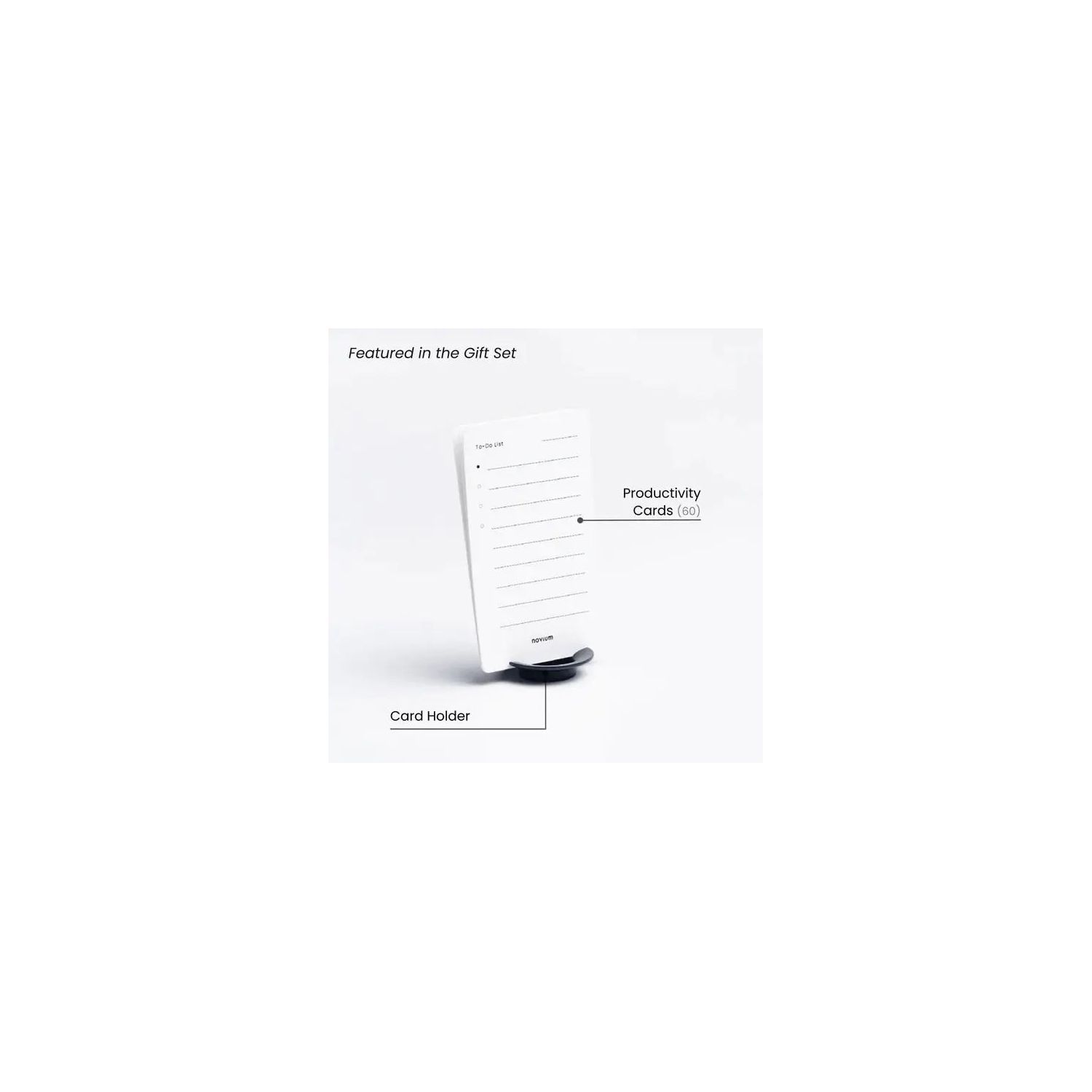 Set birou Hoverpen Interstellar Space Black placat cu Aur 18K