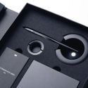 Set birou Hoverpen Interstellar Space Black placat cu Aur 18K