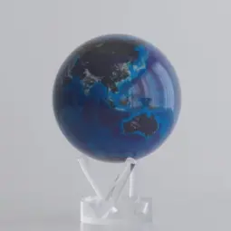 Glob rotativ solar Mova Earth at Night