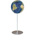 Glob pamantesc cu lumina Regent Floor Black Acril Ø 60cm