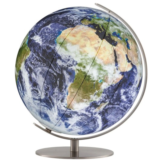 Glob pamantesc Satellite Earth Regent Crystal Ø 40cm