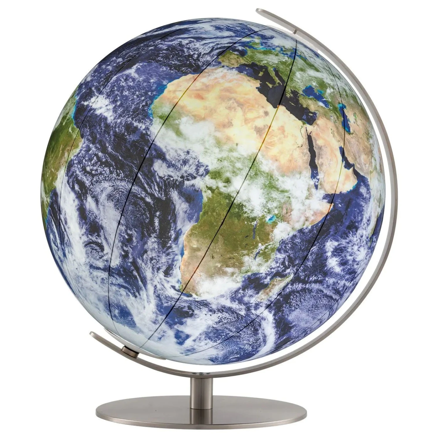 Glob pamantesc Satellite Earth Regent Crystal Ø 40cm