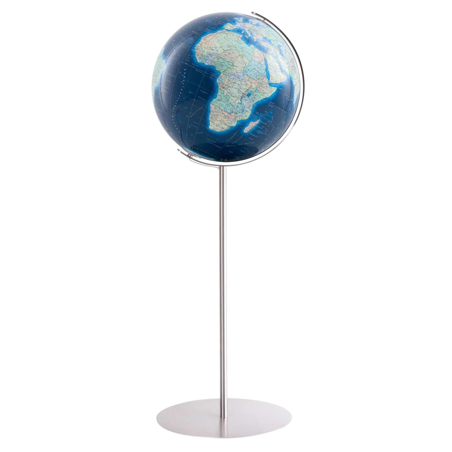 Glob pamantesc luminos de podea DUO AZZURRO Regent Ø 51cm