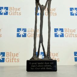 Statueta bronz "Colaborare"