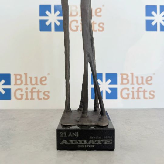 Statueta bronz "Colaborare"