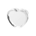 Inima din cristal personalizată