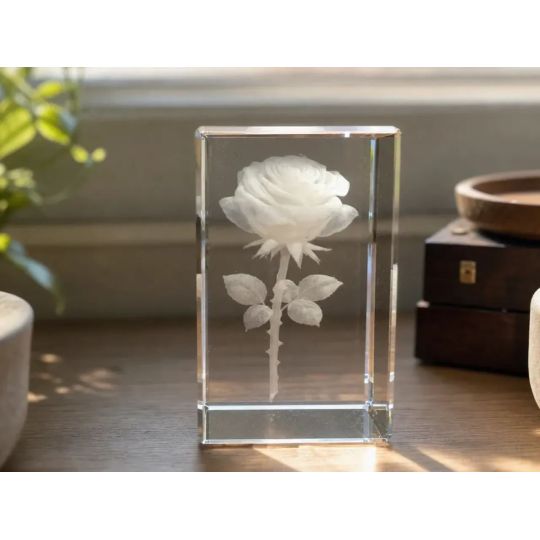 Bloc din cristal Magic 10 personalizat
