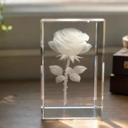 Bloc din cristal Magic 12 personalizat