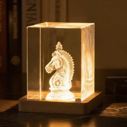 Bloc din cristal Magic 8 personalizat