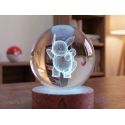 Glob din cristal personalizat