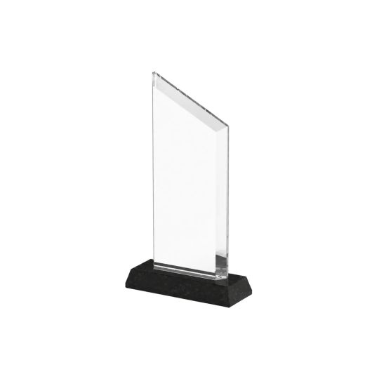 Trofeu din cristal Marble personalizat