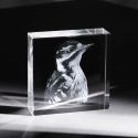 Trofeu din cristal Square personalizat