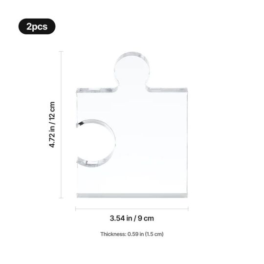 Trofeu din acril Puzzle personalizat