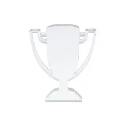 Trofeu din acril Champion personalizat