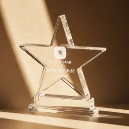 Trofeu din acril Star personalizat