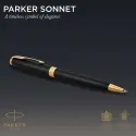 Pix Parker Sonnet Royal Matte placat cu aur 23K