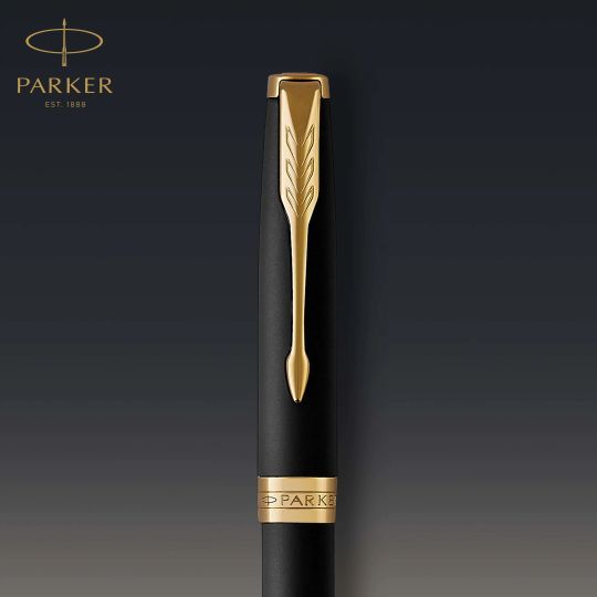 Pix Parker Sonnet Royal Matte placat cu aur 23K