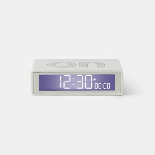 Ceas inteligent cu alarma Lexon Flip+ snow