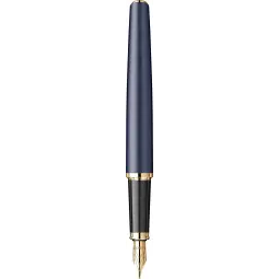 Stilou Parker Meridian Royal Blue placat cu aur 23K
