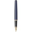 Stilou Parker Meridian Royal Blue placat cu aur 23K