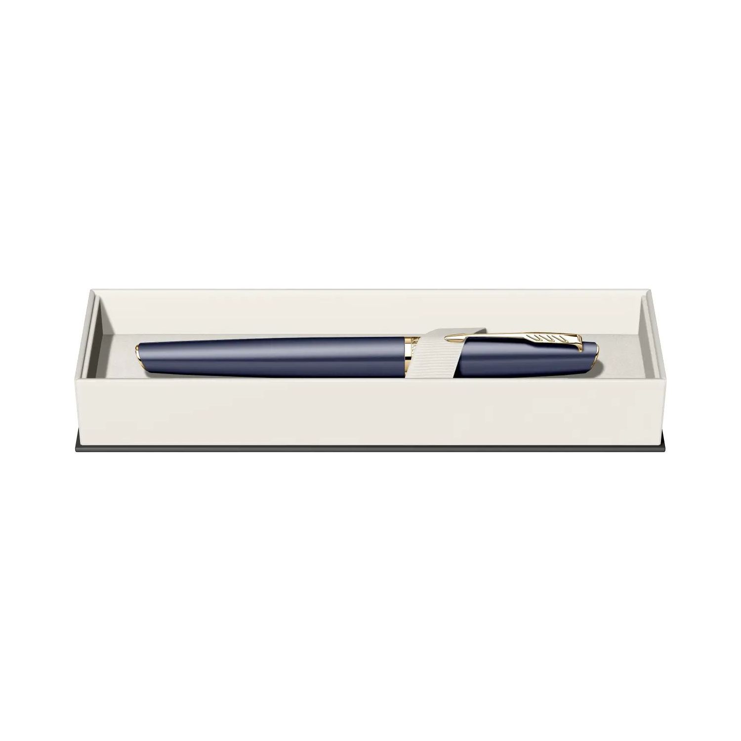 Stilou Parker Meridian Royal Blue placat cu aur 23K