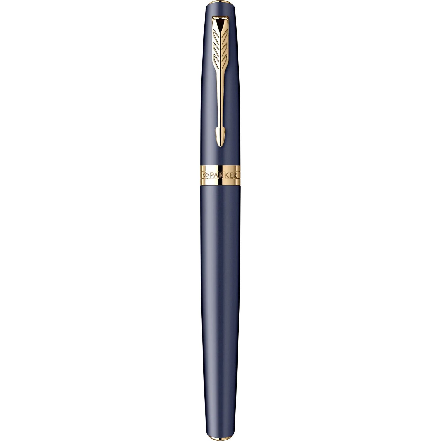 Stilou Parker Meridian Royal Blue placat cu aur 23K