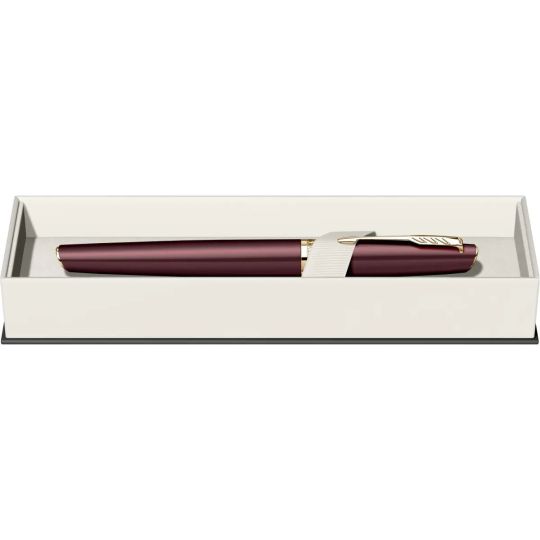 Stilou Parker Meridian Red placat cu aur 23K