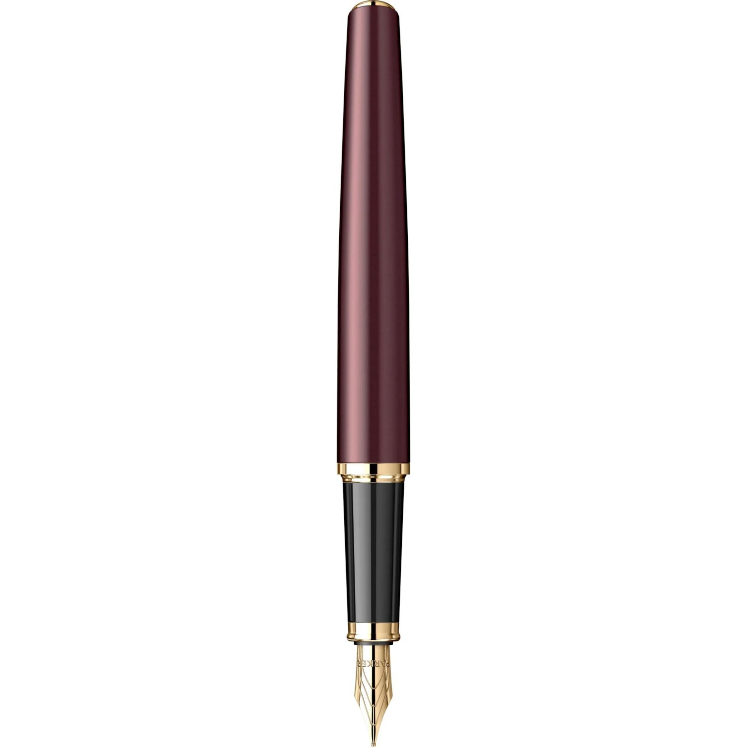 Stilou Parker Meridian Red placat cu aur 23K