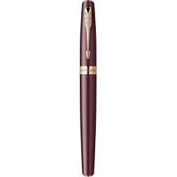 Stilou Parker Meridian Red placat cu aur 23K
