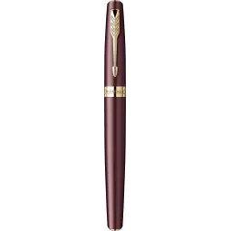 Stilou Parker Meridian Red placat cu aur 23K