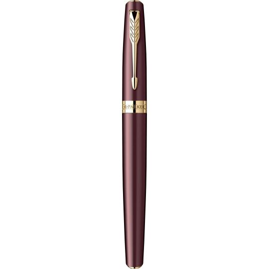 Stilou Parker Meridian Red placat cu aur 23K