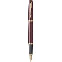 Stilou Parker Meridian Red placat cu aur 23K