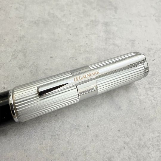 Set pix si stilou cu etui piele Hugo Boss Silver