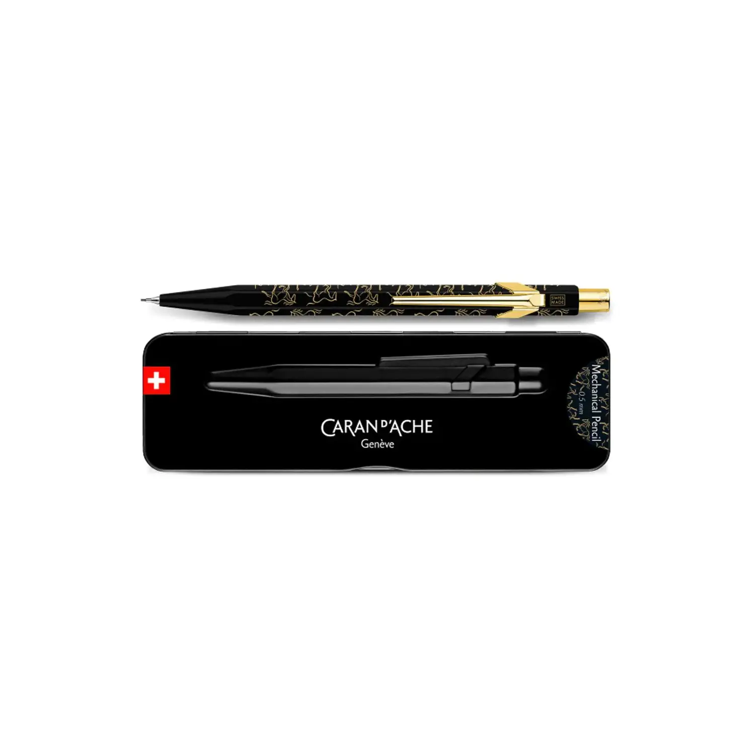 Creion mecanic Caran d'Ache 849 Dark Horse