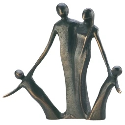Statueta bronz "Familie"