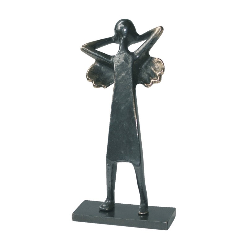 Statueta bronz "Inger relaxat"
