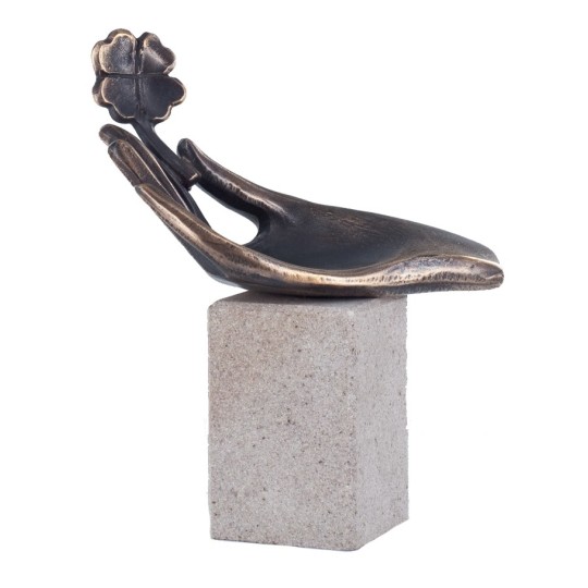 Statueta bronz "Noroc"