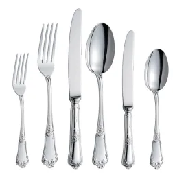Set tacamuri argint masiv Floreale, 126 piese